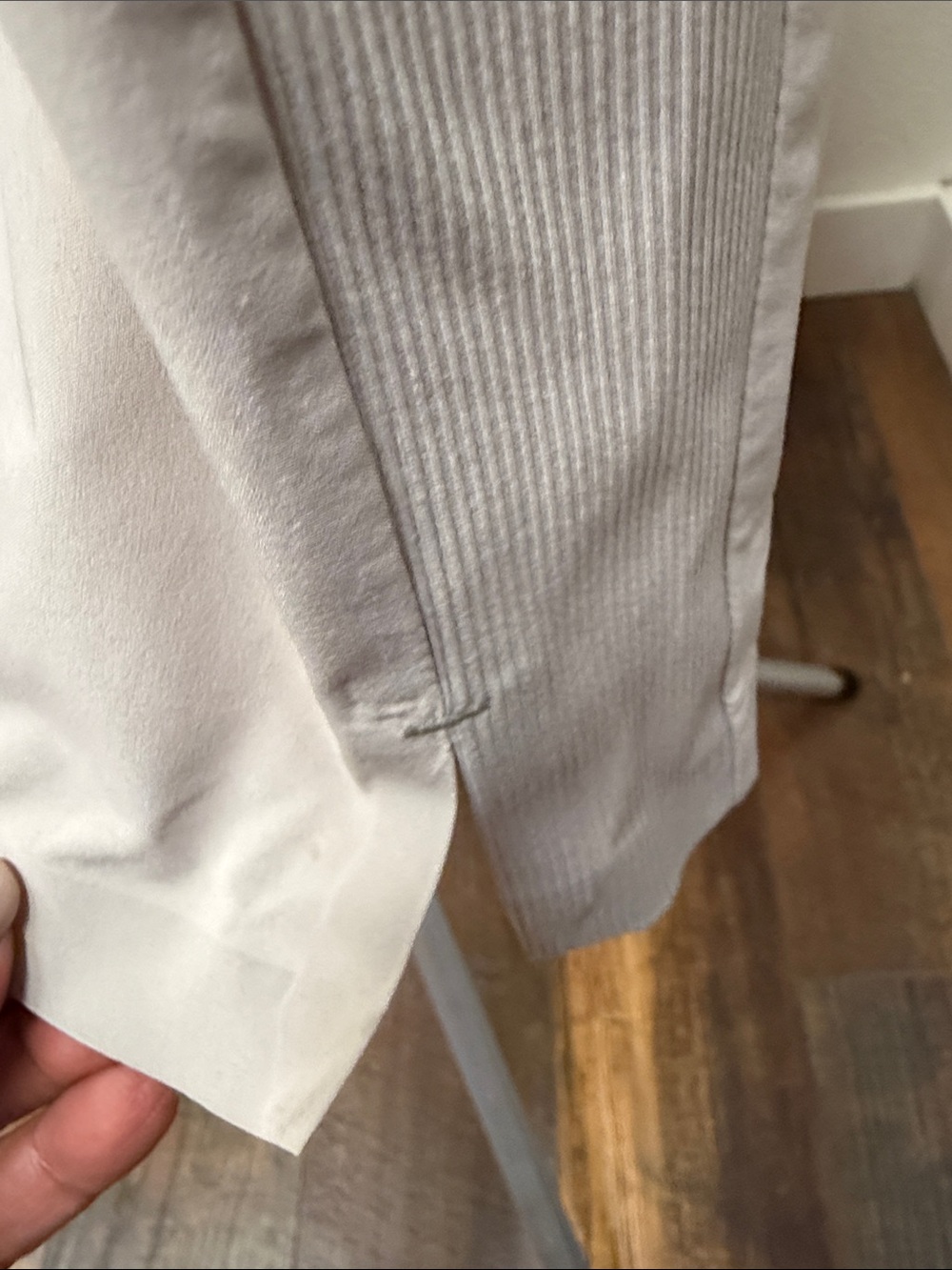 Athleta Brooklyn Mid-Rise Ankle Pants Abalone 8 Athleisure Travel Comfort - Picture 4 of 8